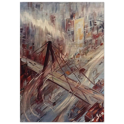 Untitled - 1967 - Konrad Zuse Brushed Aluminum Print - 70x100 cm / 28x40 inches | Konrad Zuse Aluminum Print | Konrad Zuse Prints