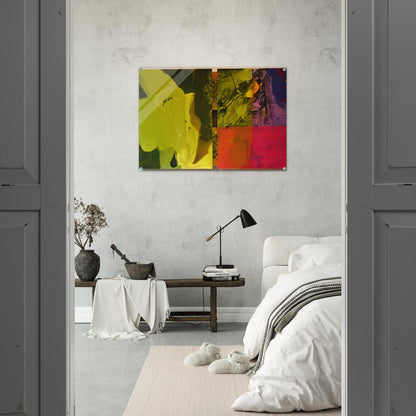 Sea Color - Sam Gilliam Acrylic Print - 70x100 cm / 28x40″ inches | Sam Gilliam Wall Art | Sam Gilliam Prints