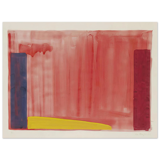 John Hoyland - Untitled - Color Field Painting Fine Art Poster - Default Title