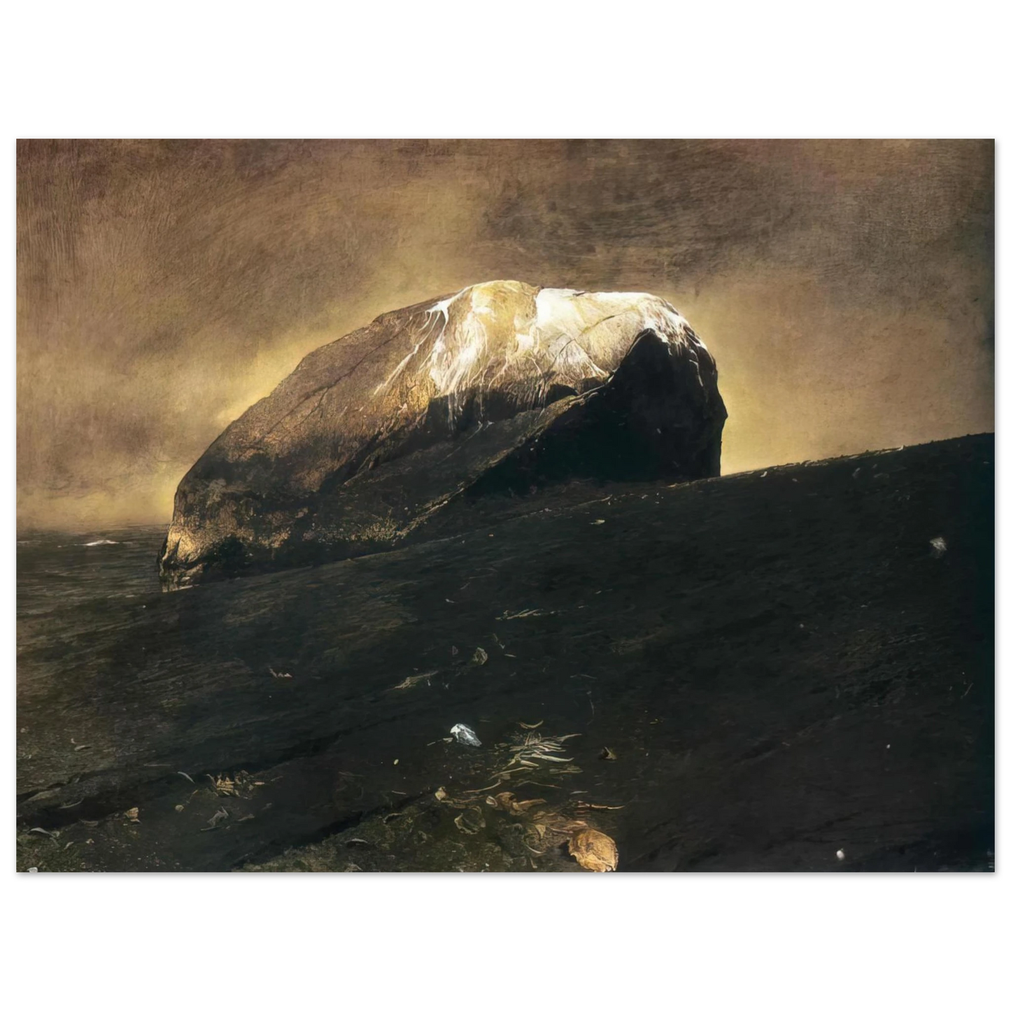 Andrew Wyeth - NOT DETECTED 42 Wall Art - 21x29.7 cm / 8x12" - Fine Art Poster - -