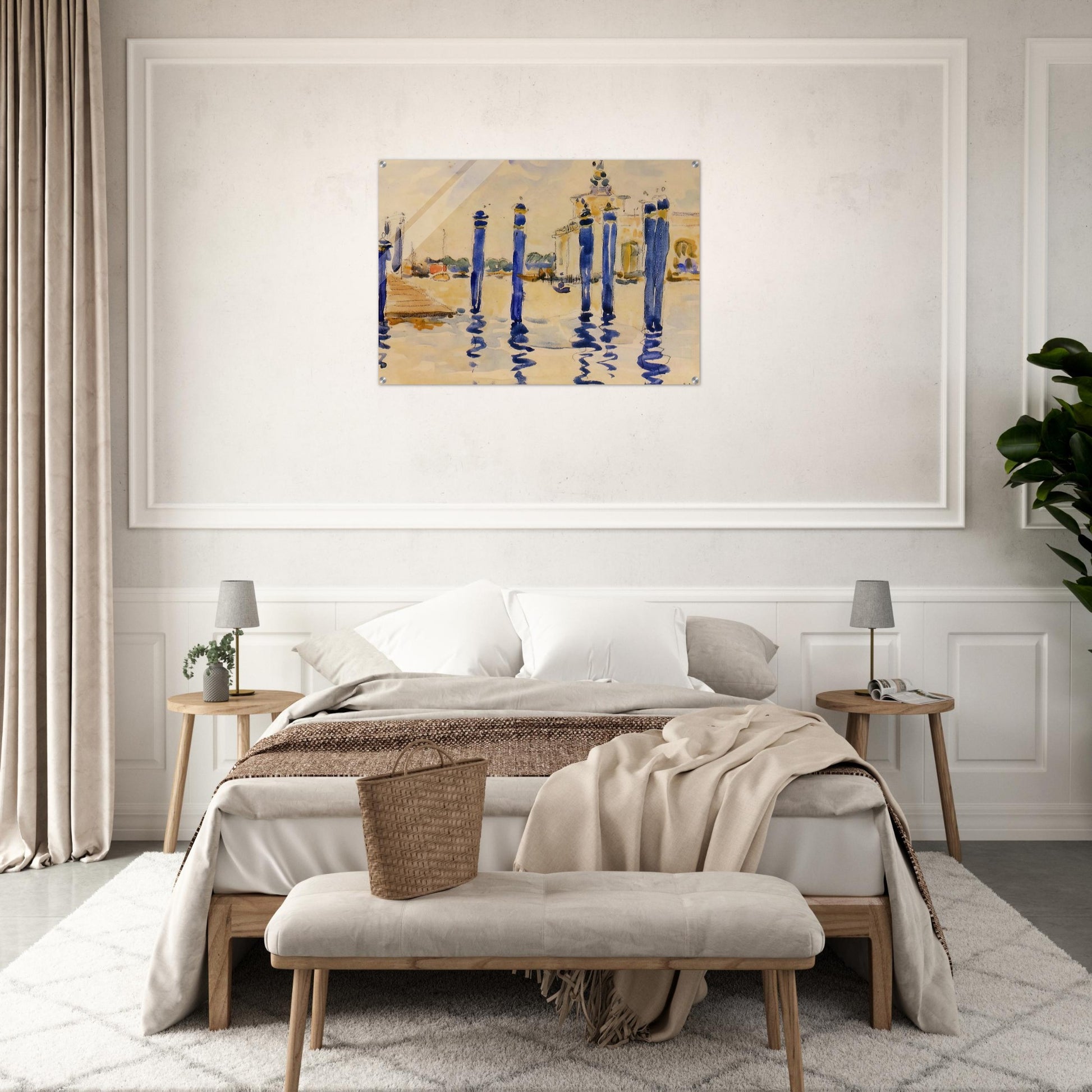 La Donana, Venice - Henri-Edmond Cross Acrylic Print - 70x100 cm / 28x40″ inches | Henri-Edmond Cross Wall Art | Henri-Edmond Cross Prints