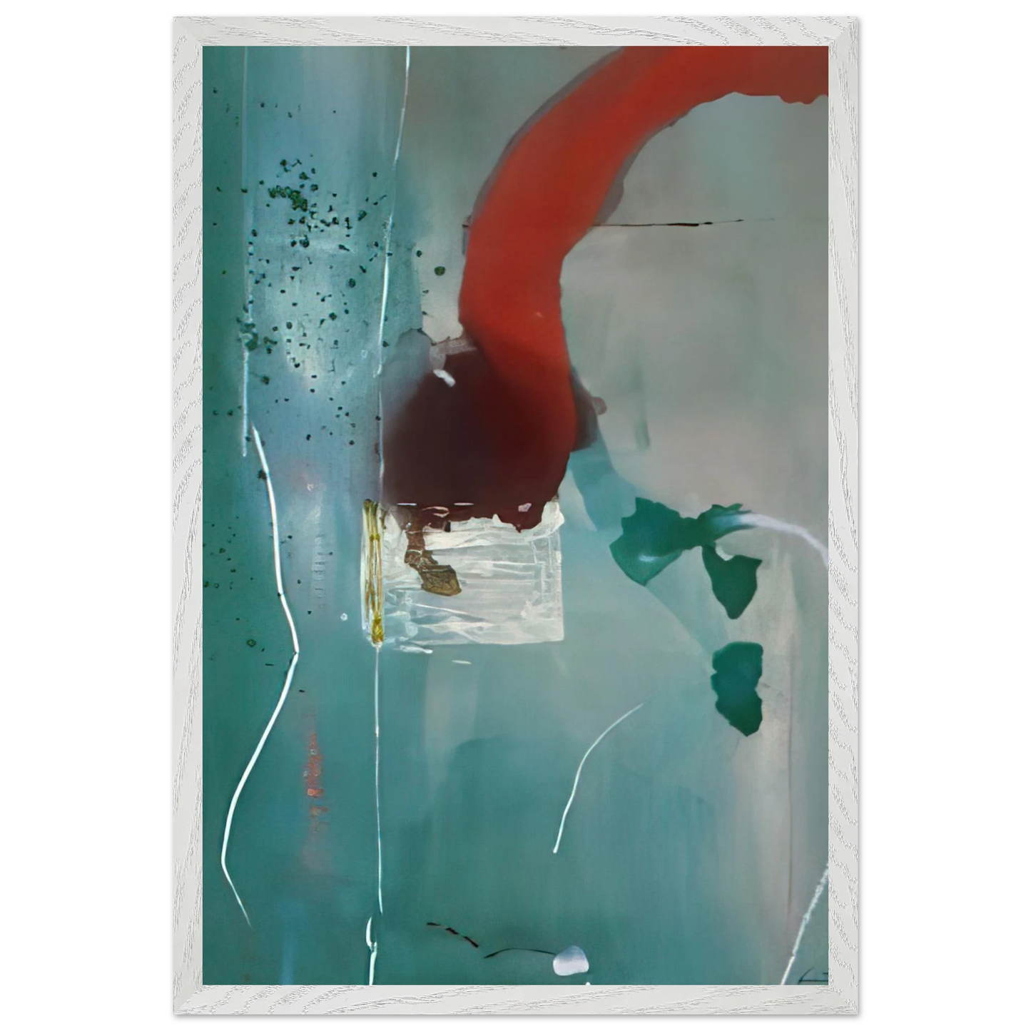 Helen Frankenthaler - Square One - 1985 Wall art - 50x70 cm / 20x28 Inches - Fine Art Poster - -