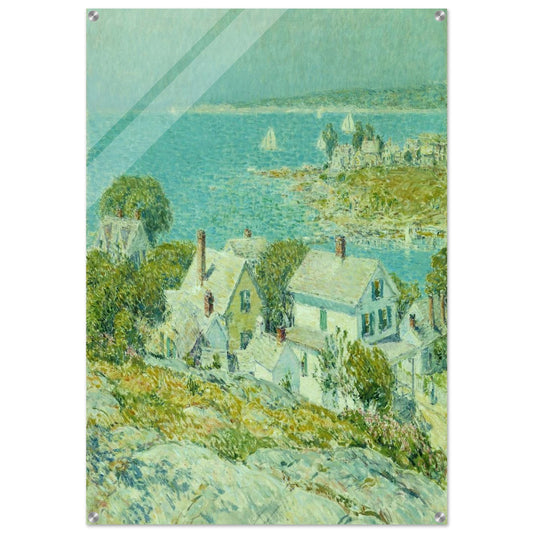 New England Headlands - Childe Hassam Acrylic Print - 70x100 cm / 28x40″ inches | Childe Hassam Wall Art | Childe Hassam Prints