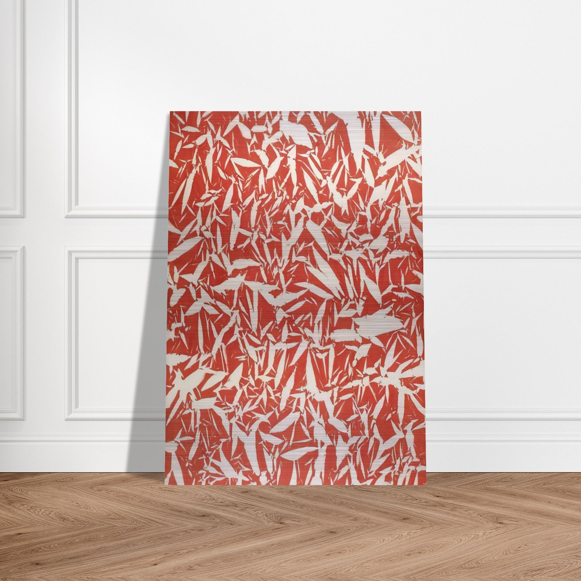 Study - 1969 - Simon Hantai Brushed Aluminum Print - 70x100 cm / 28x40 inches | Simon Hantai Aluminum Print | Simon Hantai Prints