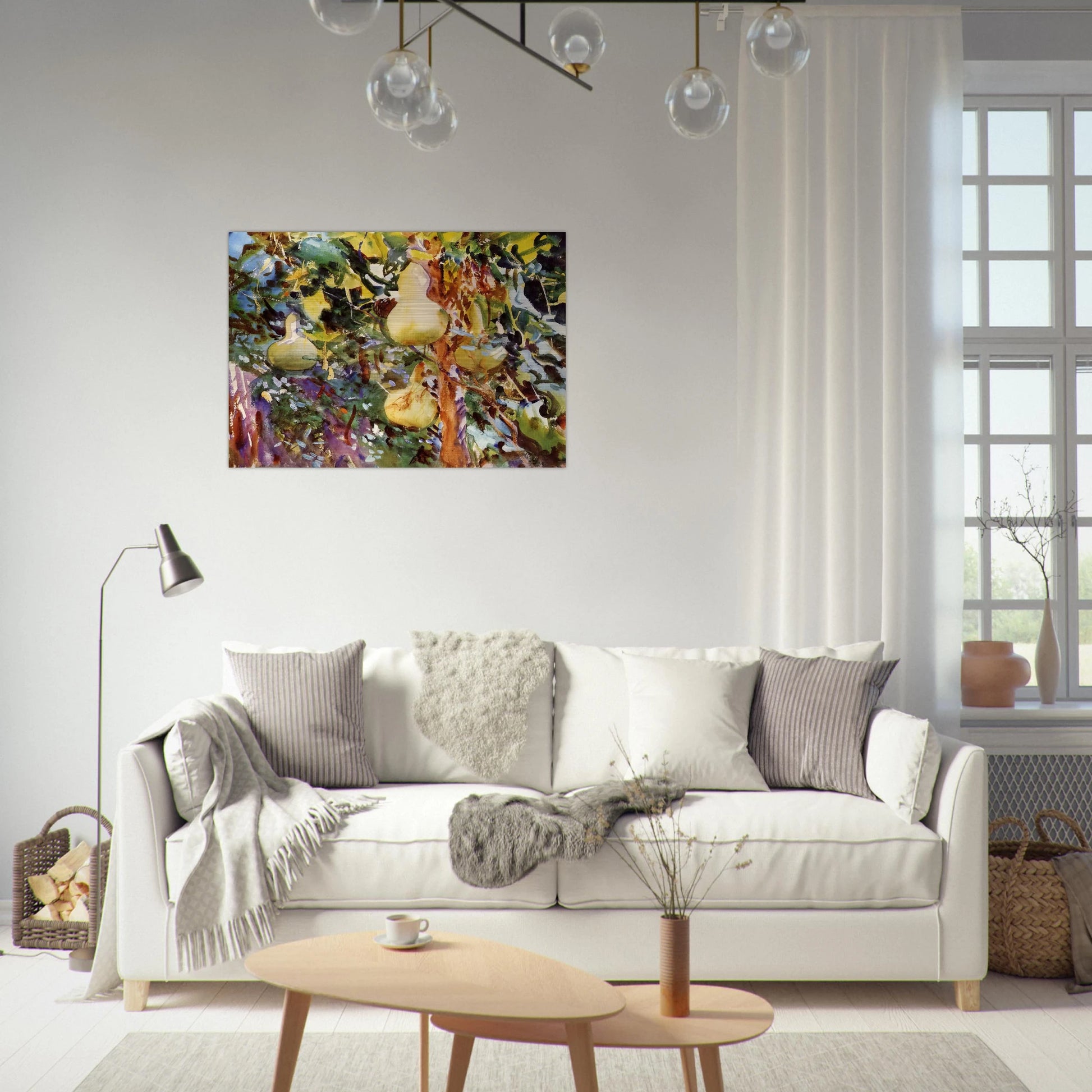 Gourds - John Singer Sargent Brushed Aluminum Print - 70x100 cm / 28x40 inches | John Singer Sargent Aluminum Print | John Singer Sargent Prints