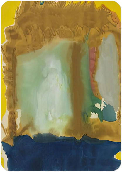 Milkwood Arcade, 1963- By Helen Frankenthaler Pack of 10 Post Cards | Helen Frankenthaler Post Cards | A6 (10.5 x 14.8 cm) - 4.1 x 5.8 inches