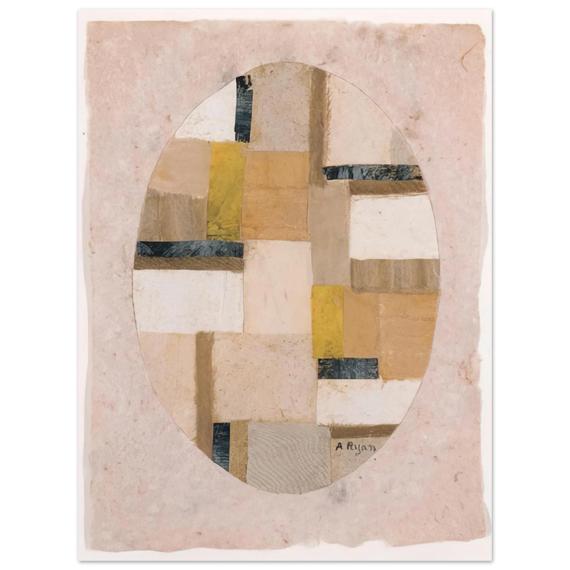 Anne Ryan - Number 456 - Abstract Expressionism Fine Art Poster - Default Title