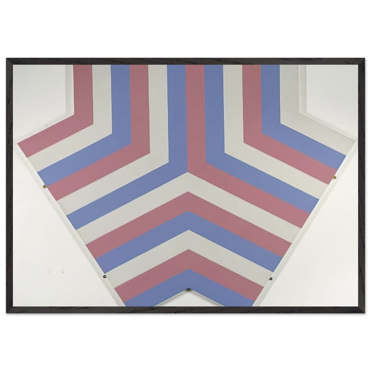 Blue Rose - 1967 - Jeremy Moon Framed Art Print – Black Wooden Frame - Default Title - -Framed Art Print