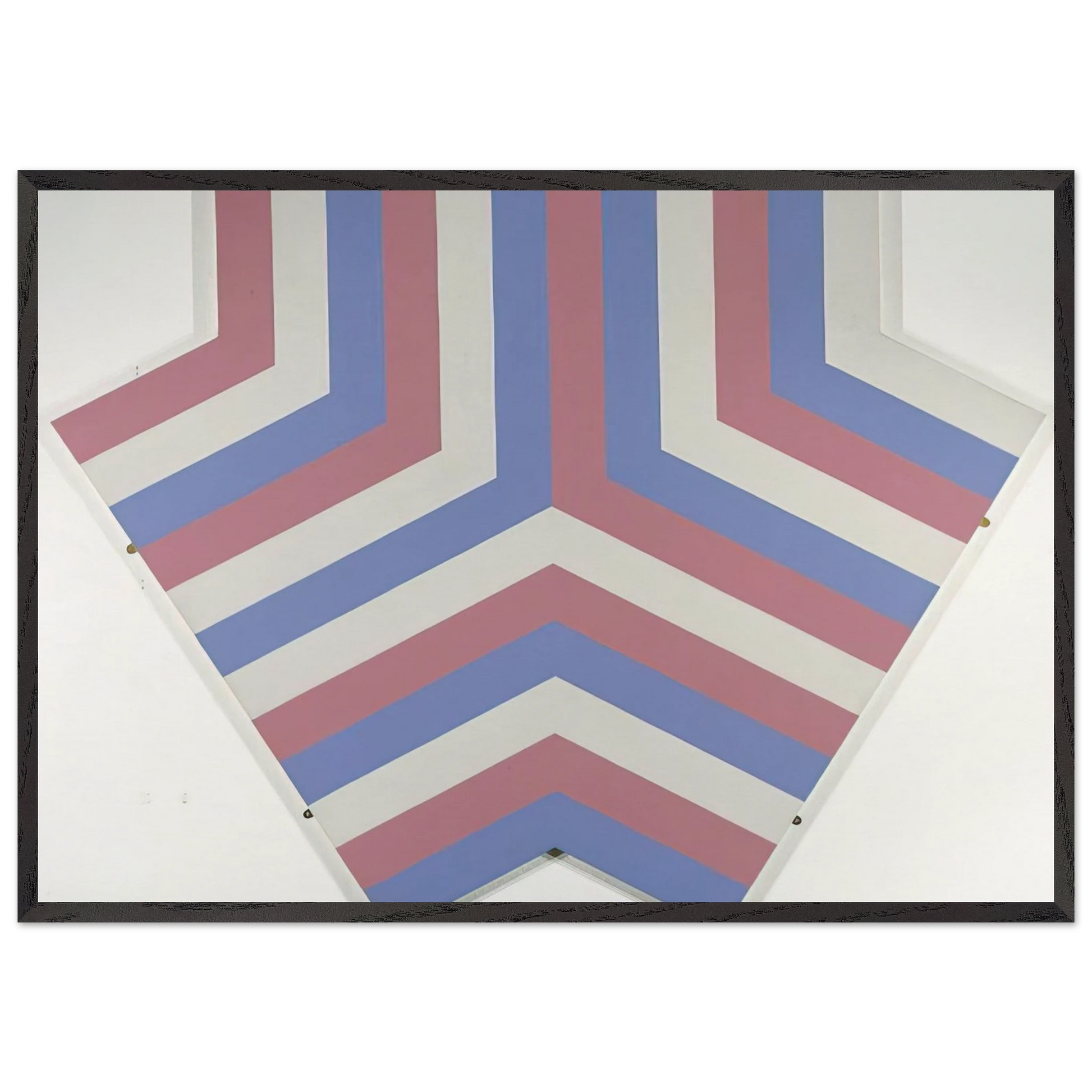 Blue Rose - 1967 - Jeremy Moon Framed Art Print – Black Wooden Frame - Default Title - -Framed Art Print