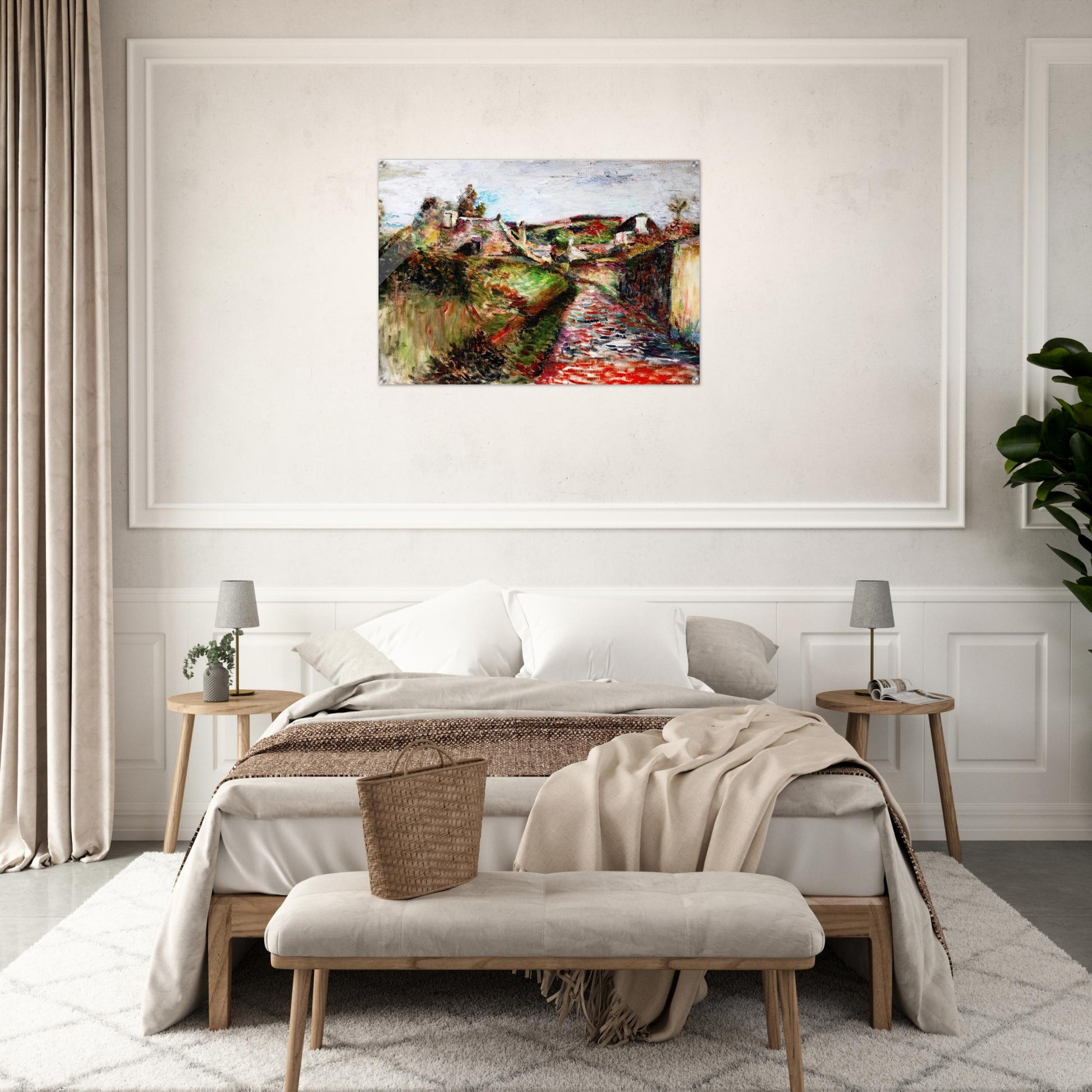 VIEW OF BELLE ILE 1897 - Henri Matisse Acrylic Print - 70x100 cm / 28x40″ inches