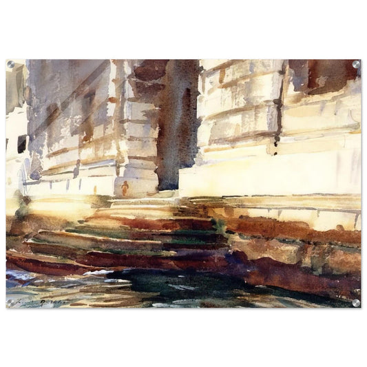 Steps of a Palace - John Singer Sargent Acrylic Print - 70x100 cm / 28x40″ inches