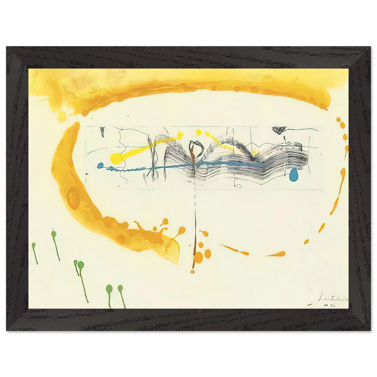 Helen Frankenthaler - Making Music - 2000 Wall art - 45x60 cm / 18x24 inches - Fine Art Poster - -