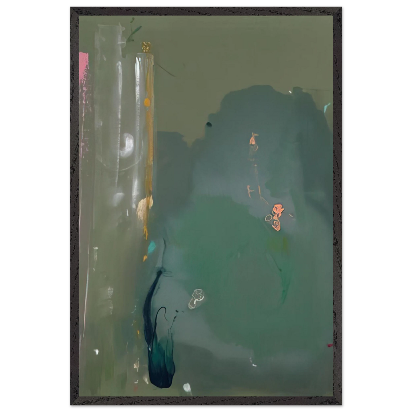 Helen Frankenthaler - CÃ´te d Argent - 1980 Wall art - A1 (59.4 x 84.1  cm) - Fine Art Poster - -