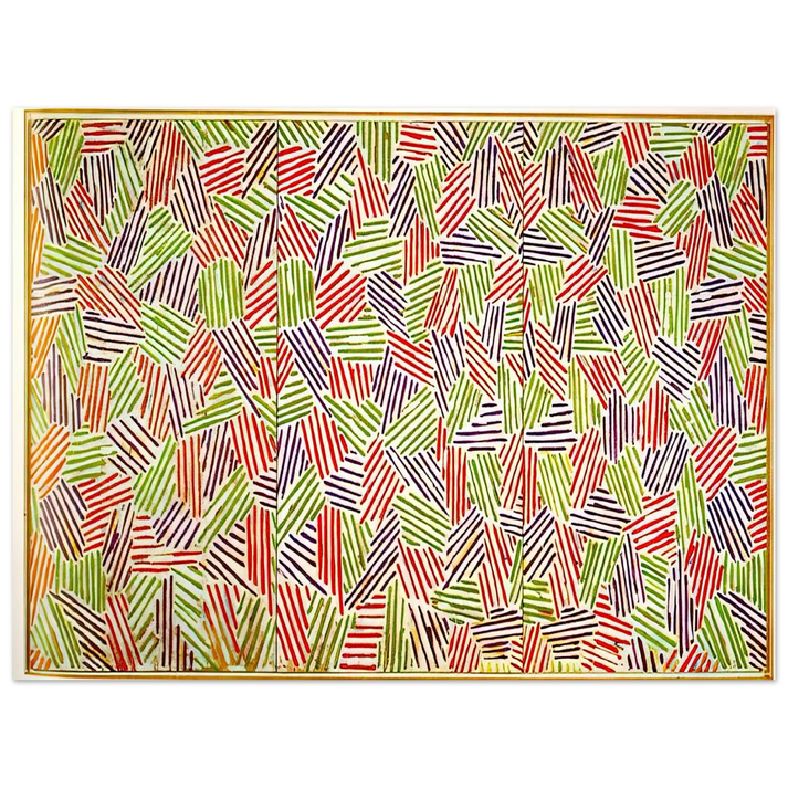 Jasper Johns - SCENT  75x100 cm / 30x40inches Fine Art Poster