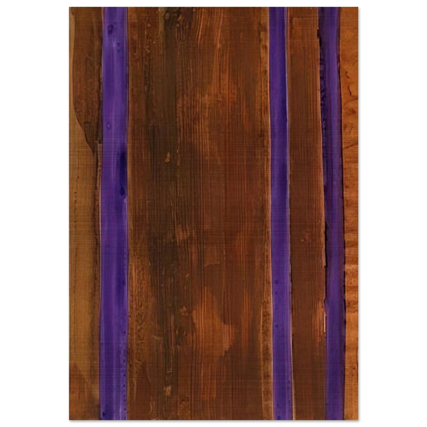 Untitled brownviolet - 2001 - Gunther Forg Brushed Aluminum Print - 70x100 cm / 28x40 inches | Gunther Forg Aluminum Print | Gunther Forg Prints