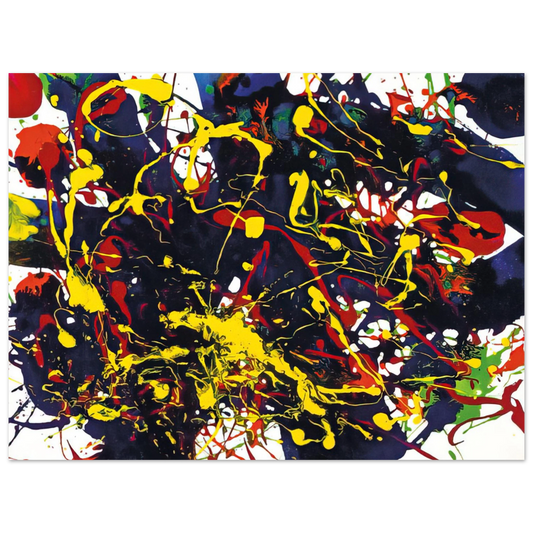 Sam Francis - Untitled  SFP94-79  SFF 1755  Fine Art Poster - Default Title