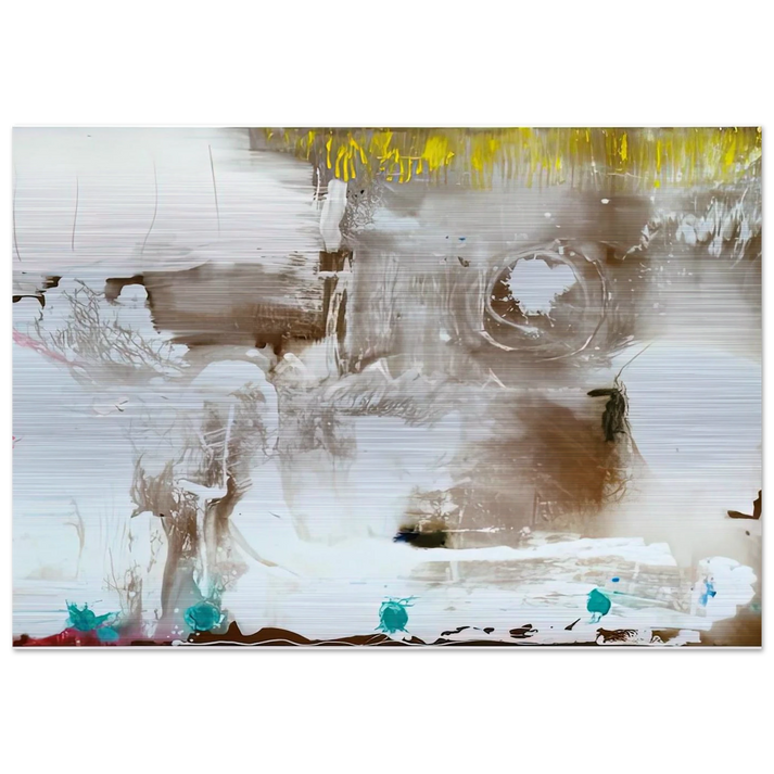 Arctic Thaw, 1990- - Helen Frankenthaler Brushed Aluminum Print - 70x100 cm / 28x40 inches | Helen Frankenthaler Aluminum Print | Helen Frankenthaler Prints