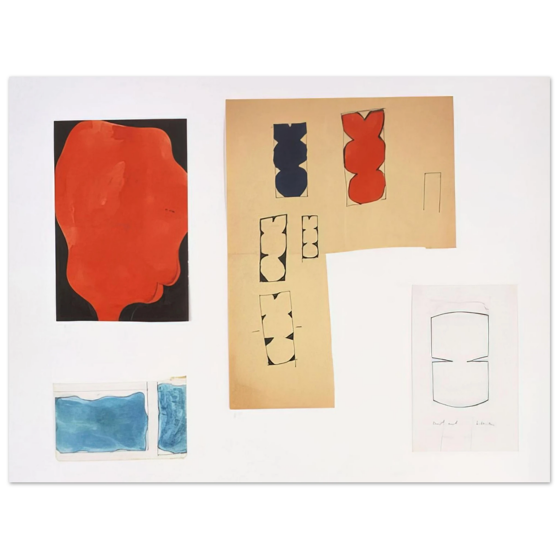 Ellsworth Kelly - Tablet #91 Fine Art Poster - Default Title