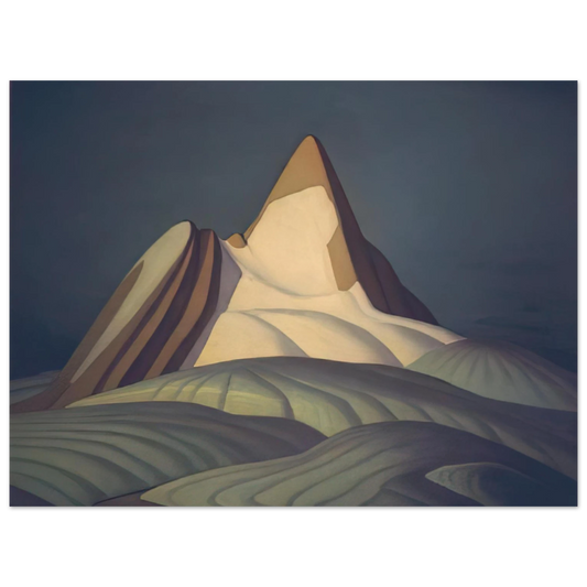 Lawren Harris - Isolation Peak, Rocky Mountains - 1930 Fine Art Poster - Default Title