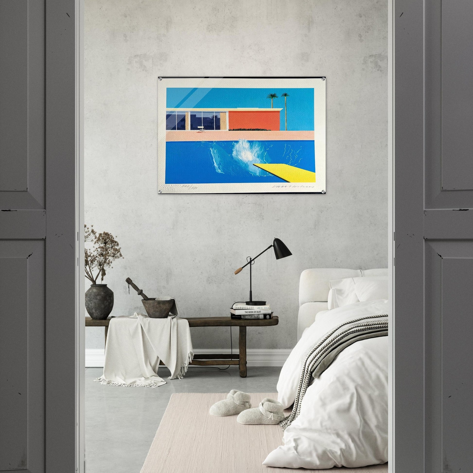 David Hockney - David Hockney Acrylic Print - 70x100 cm / 28x40″ inches | David Hockney Art | Artwork by David Hockney