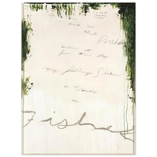 Cy Twombly - Untitled Part I Fine Art Poster - Default Title