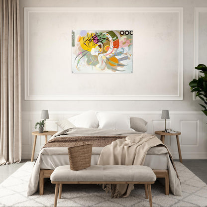 DOMINANT CURVE 1936 - Wassily Kandinsky Acrylic Print - 70x100 cm / 28x40″ inches | Wassily Kandinsky Wall Art | Wassily Kandinsky Prints