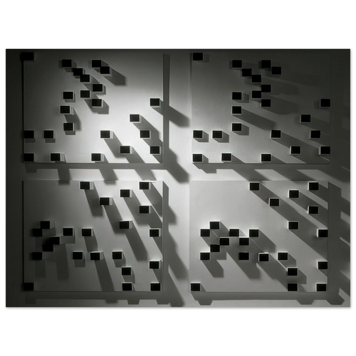 Lygia Pape - Livro dos Caminhos Book of Paths - 1976  75x100 cm / 30x40inches Fine Art Poster