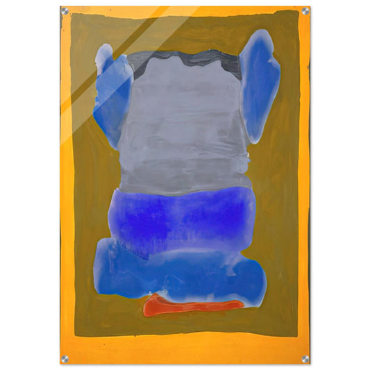 Buddha s Court - 1964 - Helen Frankenthaler Acrylic Print - 70x100 cm / 28x40″ inches | Helen Frankenthaler Wall Art | Helen Frankenthaler Prints