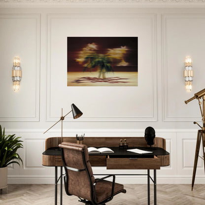 LILIES - Gerhard Richter Brushed Aluminum Print - 70x100 cm / 28x40 inches | Gerhard Richter Aluminum Print | Gerhard Richter Prints