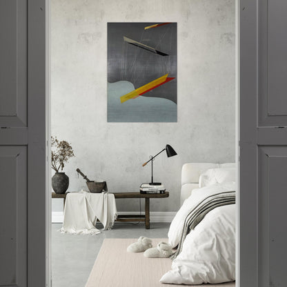 Sil I - Laszlo Moholy-Nagy Brushed Aluminum Print - 70x100 cm / 28x40 inches | Laszlo Moholy-Nagy Aluminum Print | Laszlo Moholy-Nagy Prints