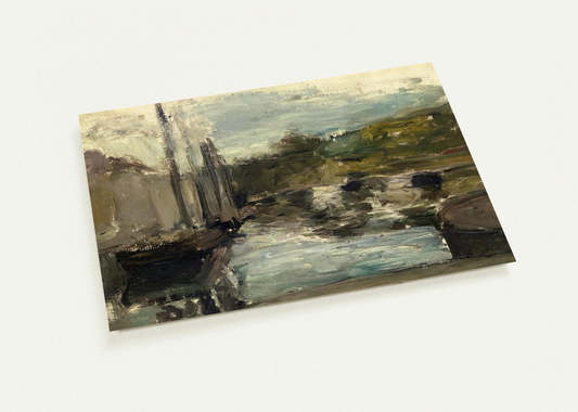 BRITTANY ALSO KNOWN AS BOAT 1896 By Henri Matisse Pack of 10 Post Cards | Henri Matisse Post Cards | A6 (10.5 x 14.8 cm) - 4.1 x 5.8 inches