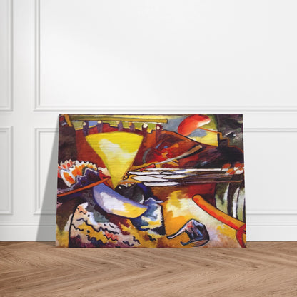 IMPROVISATION 11 1910 - Wassily Kandinsky Brushed Aluminum Print - 70x100 cm / 28x40 inches | Wassily Kandinsky Aluminum Print | Wassily Kandinsky Prints