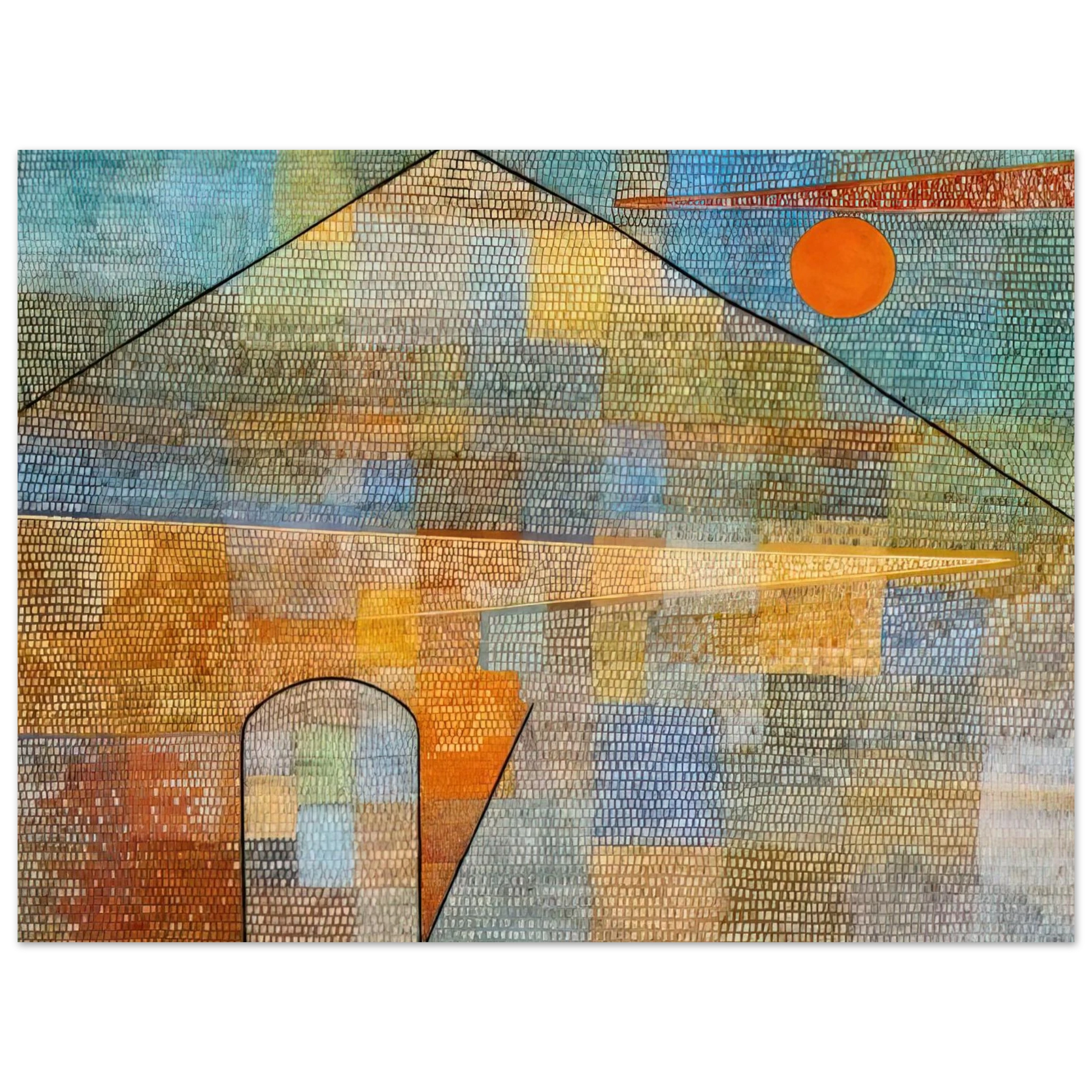 Paul Klee - TO THE PARNASSUS 1932 Fine Art Poster - Default Title