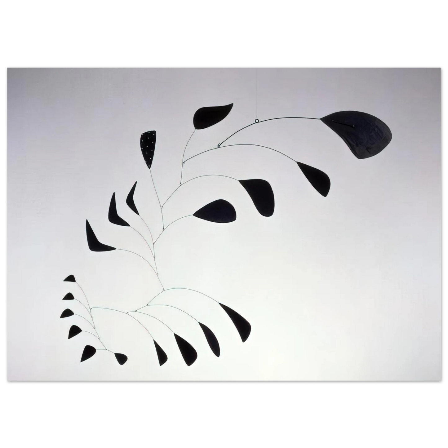 Alexander Calder - VERTICAL FOLIAGE 1941 Fine Art Poster - 40x60 cm / 16x24 inches