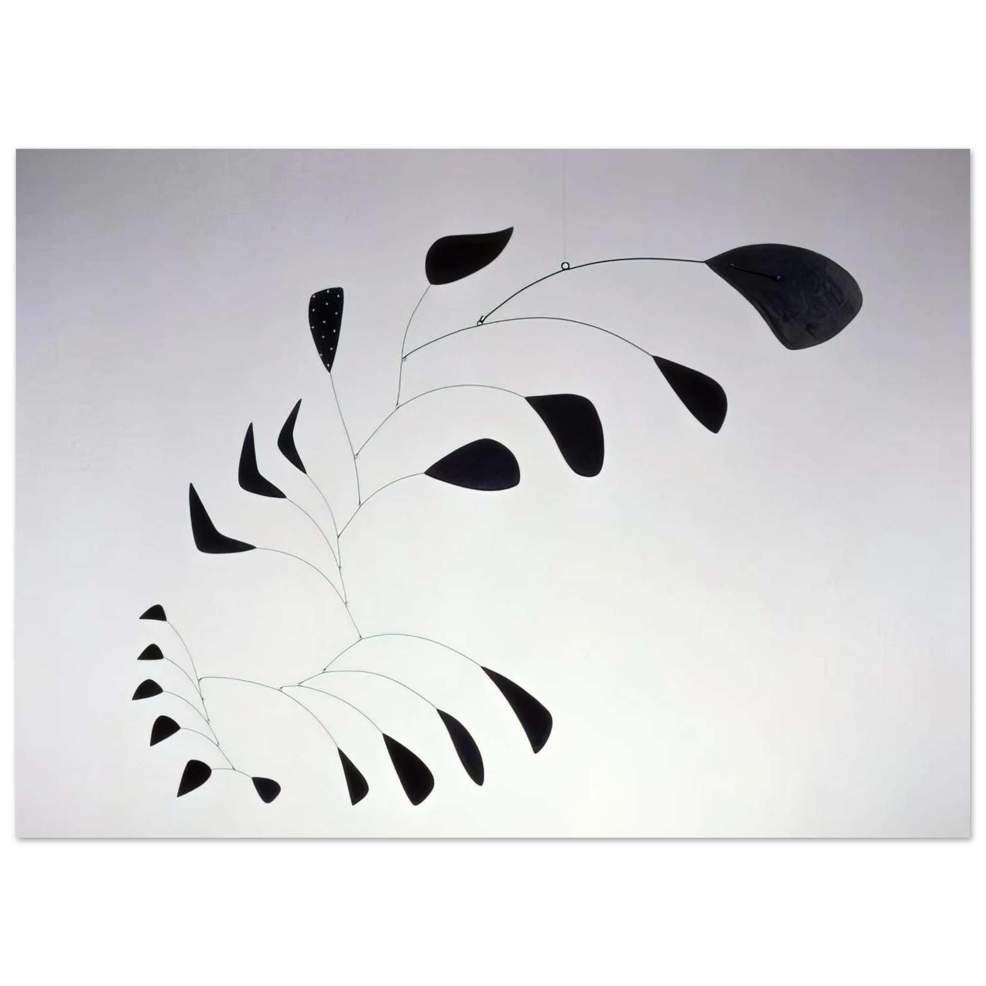 Alexander Calder - VERTICAL FOLIAGE 1941 Fine Art Poster - 40x60 cm / 16x24 inches