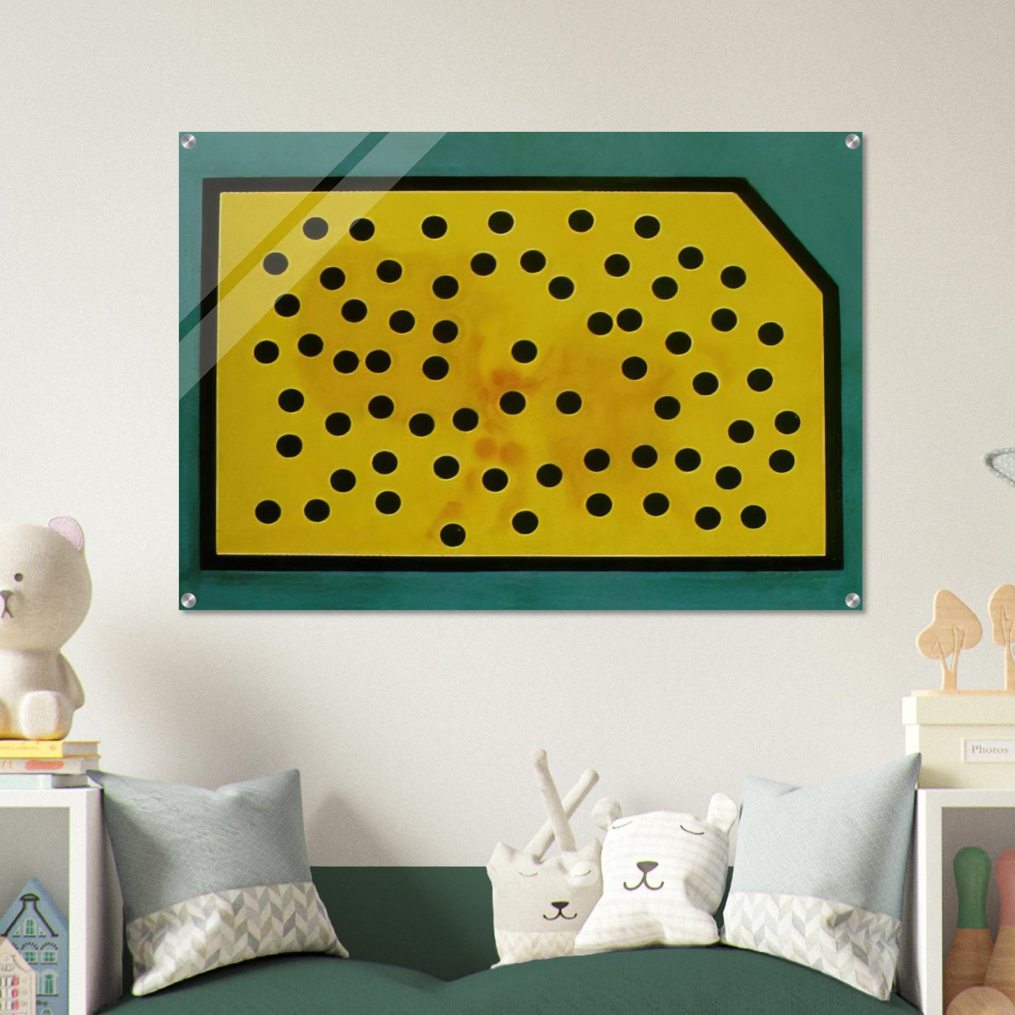 RANDOMDOT CORRELOGRAM THE GOLDEN FLEECE - Salvador Dali Acrylic Print - 70x100 cm / 28x40″ inches | Salvador Dali Wall Art | Salvador Dali Prints