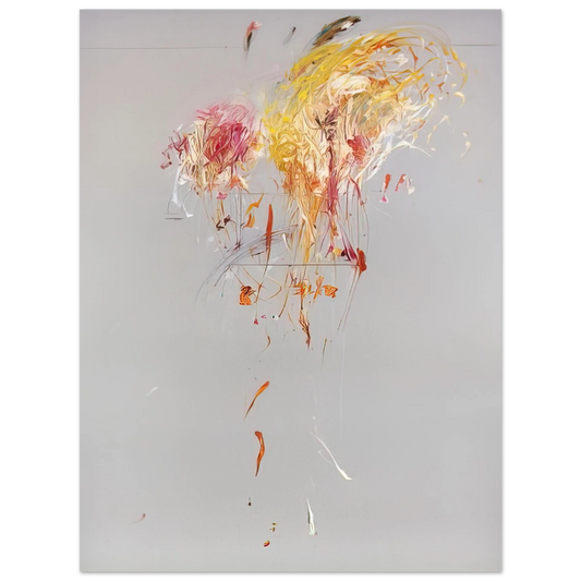 Cy Twombly - Nine Discourses on Commodus, Part IX Fine Art Poster - Default Title