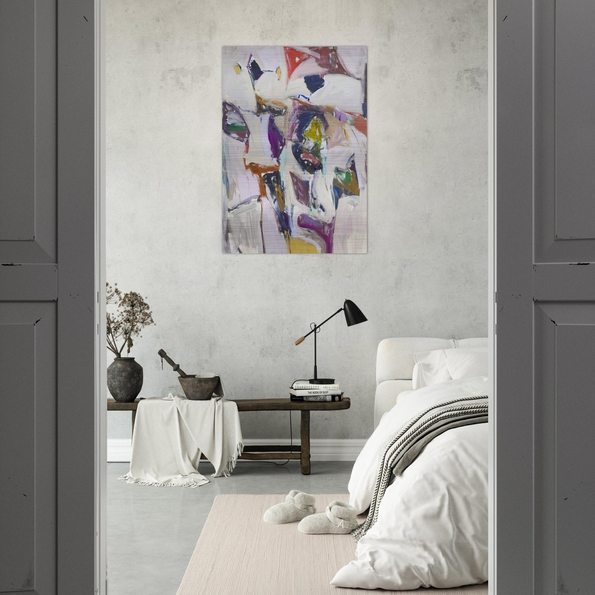 Untitled 14 - 1960 - John Altoon Brushed Aluminum Print - 70x100 cm / 28x40 inches | John Altoon Aluminum Print | John Altoon Prints