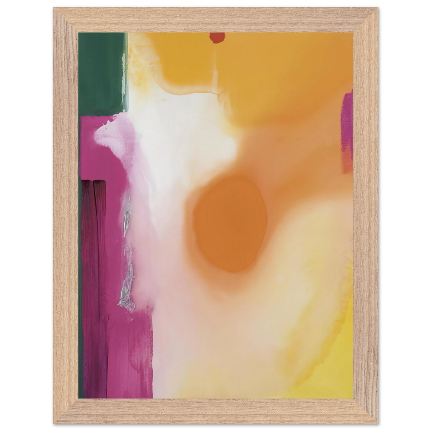 Helen Frankenthaler - Bullseye - 1989 Wall art - 70x100 cm / 28x40 inches - Fine Art Poster - -
