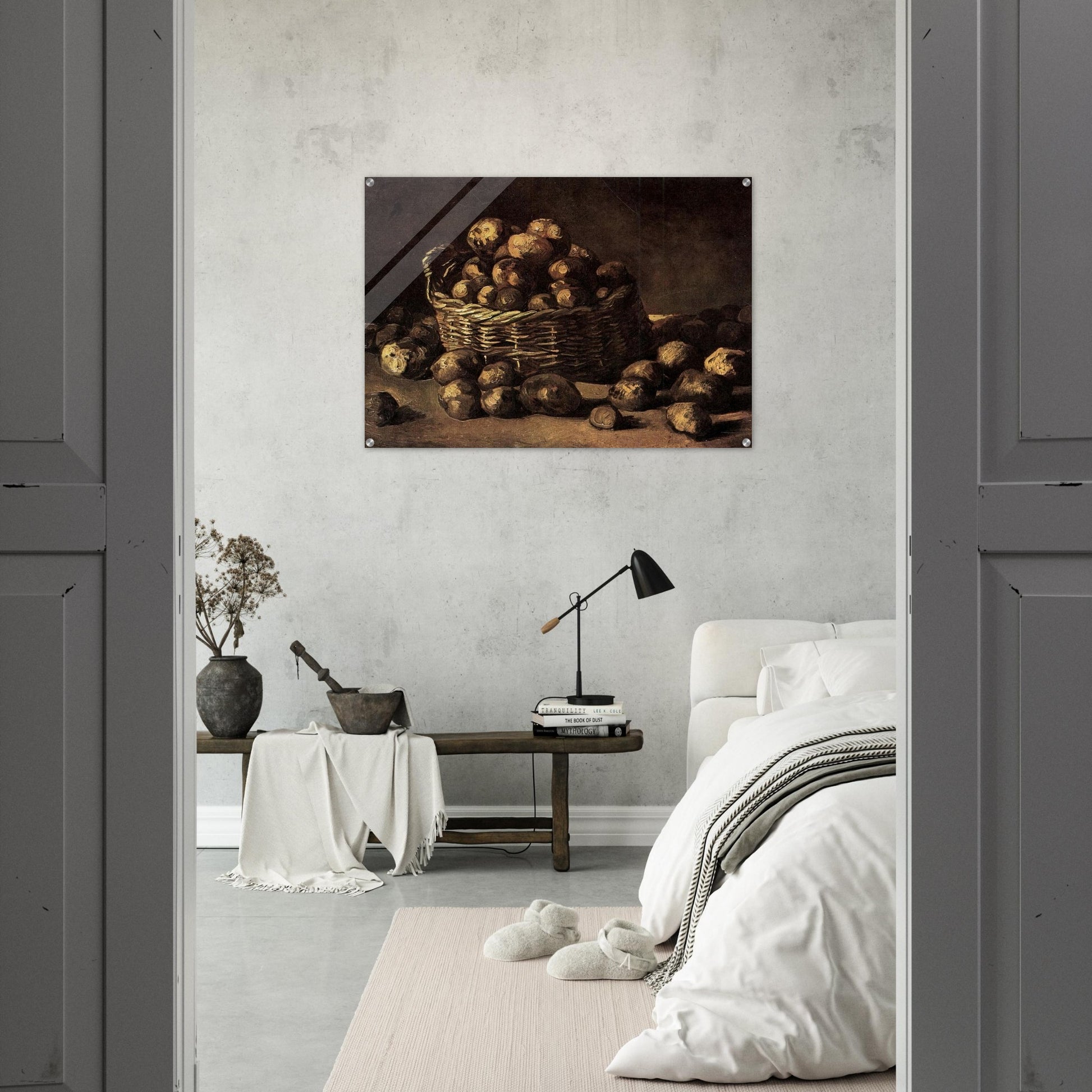 Basket of Potatoes - Vincent van Gogh Acrylic Print - 70x100 cm / 28x40″ inches