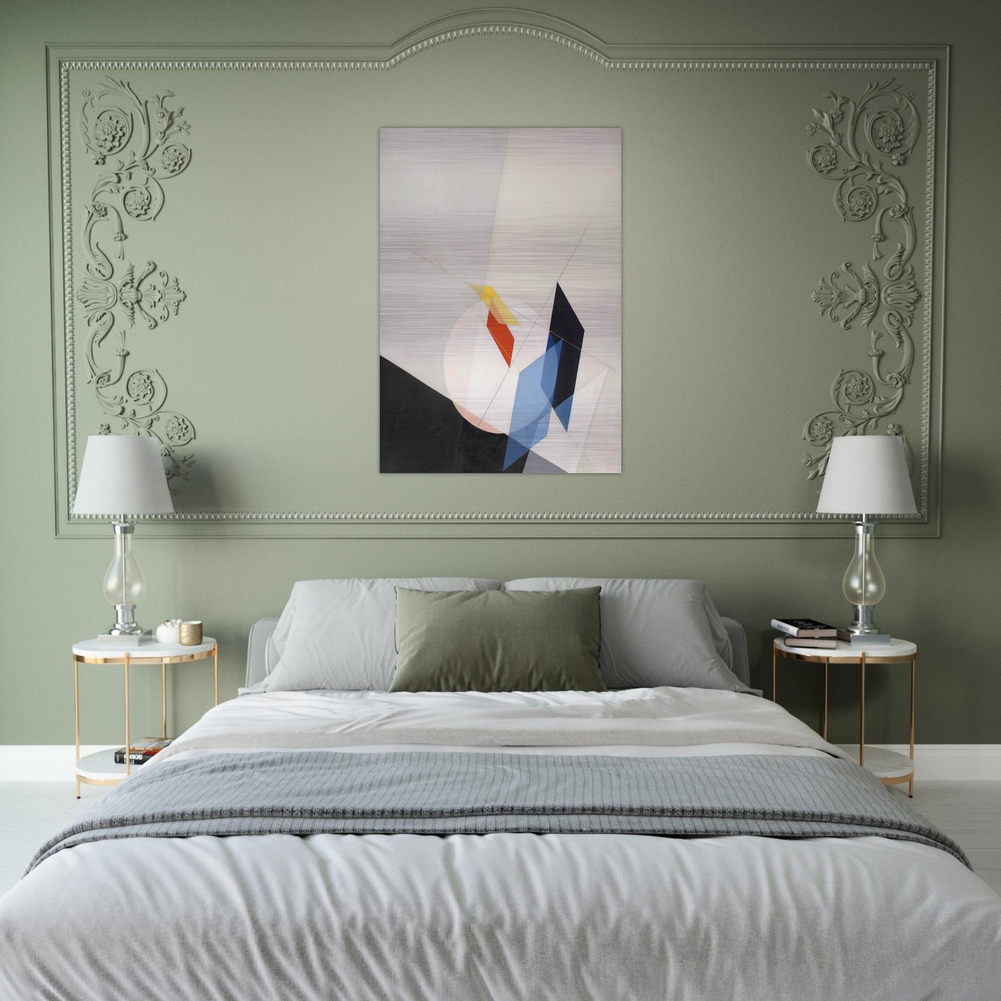 A 18 - Laszlo Moholy-Nagy Brushed Aluminum Print - 70x100 cm / 28x40 inches | Laszlo Moholy-Nagy Aluminum Print | Laszlo Moholy-Nagy Prints