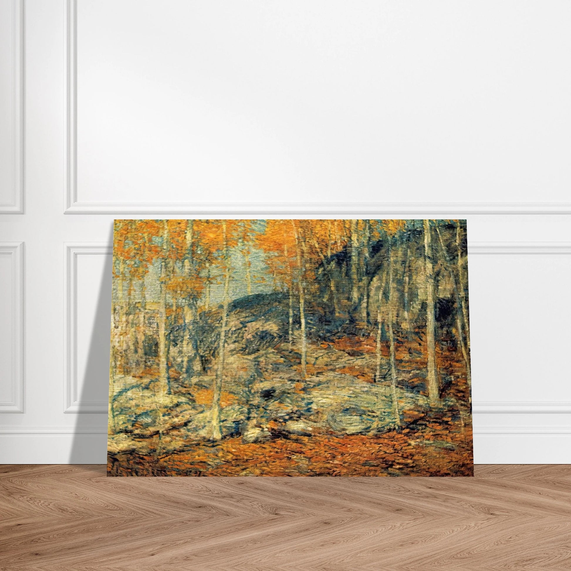 The Ledges - Childe Hassam Brushed Aluminum Print - 70x100 cm / 28x40 inches | Childe Hassam Aluminum Print | Childe Hassam Prints