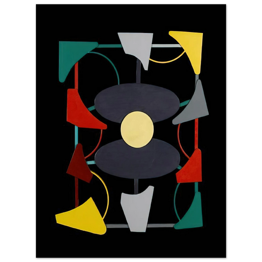 Gyula Kosice - Planos y color liberados - 1947 Fine Art Poster - Default Title
