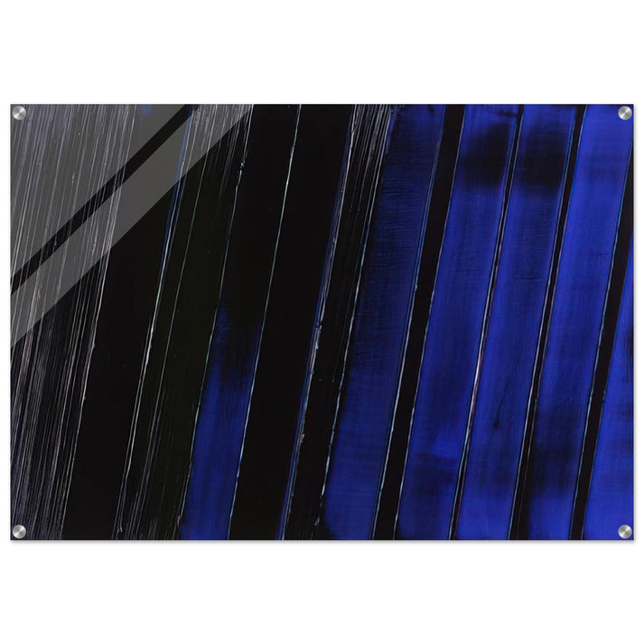 Peinture 11 Juillet 1987 - 1987 - Pierre Soulages Acrylic Print - 70x100 cm / 28x40″ inches