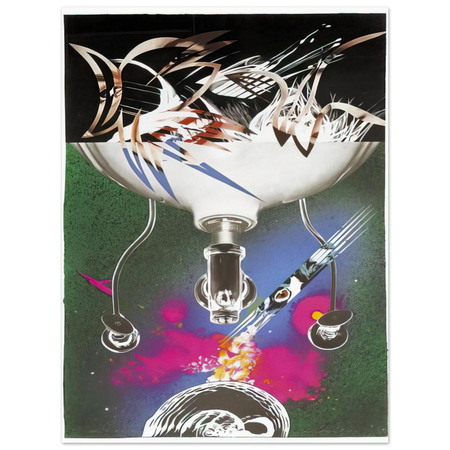 James Rosenquist - Where the Water Goes Fine Art Poster - Default Title