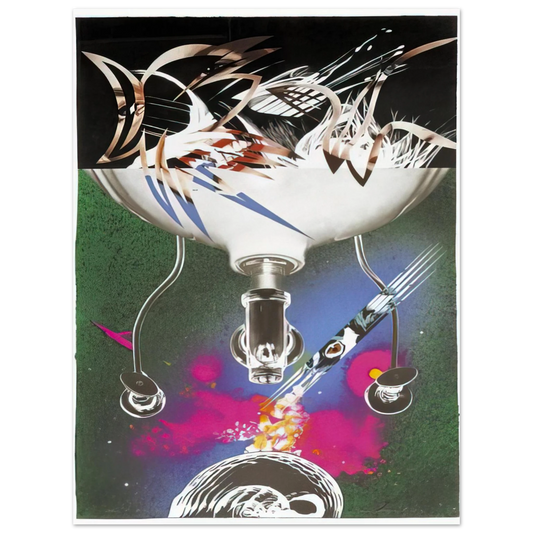James Rosenquist - Where the Water Goes Fine Art Poster - Default Title