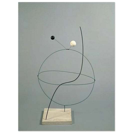 Alexander Calder - CROISIERE 1931 Fine Art Poster - 13x18 cm / 5x7 inches