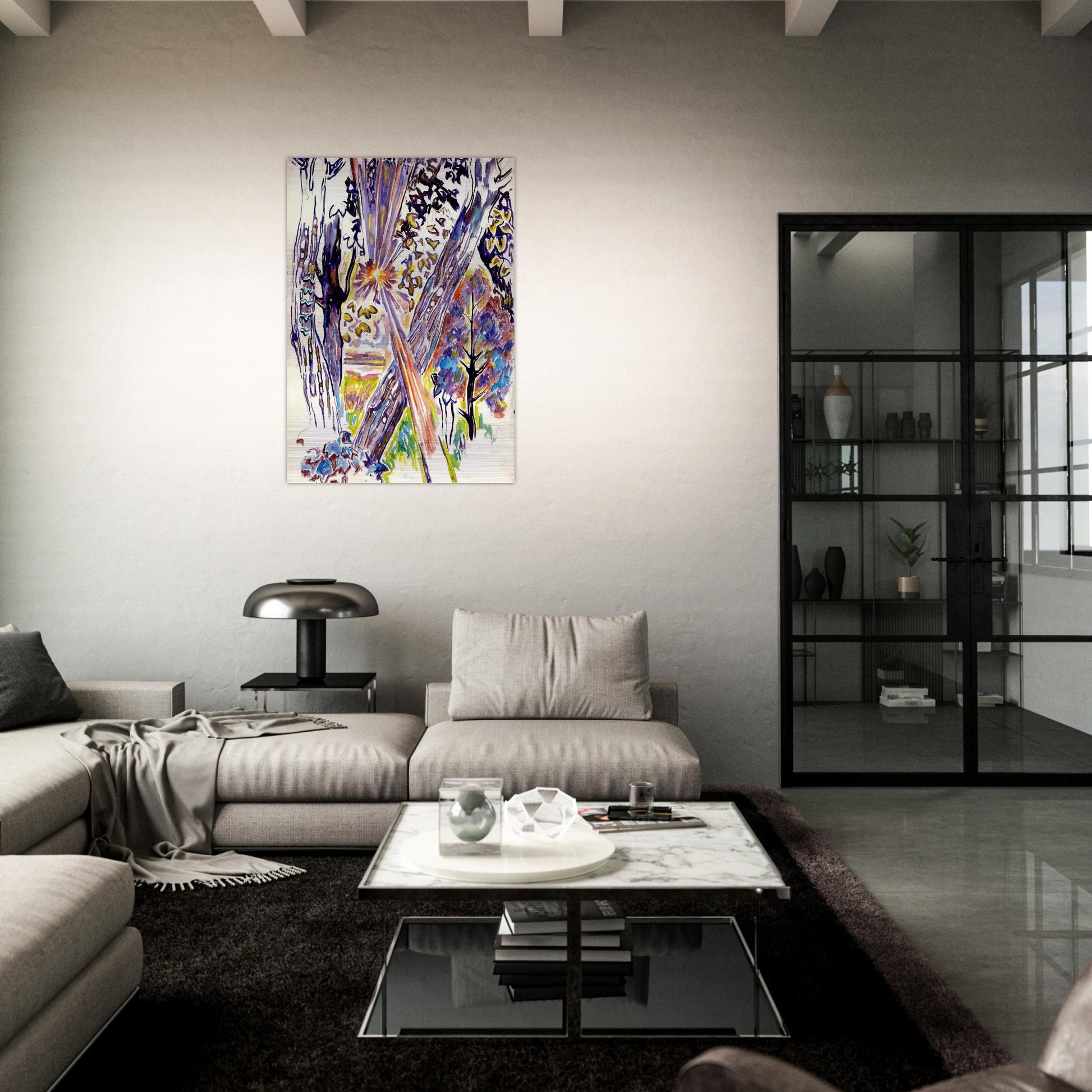 Walter Anderson - Walter Anderson Brushed Aluminum Print - 70x100 cm / 28x40 inches | Walter Anderson Aluminum Print | Walter Anderson Prints