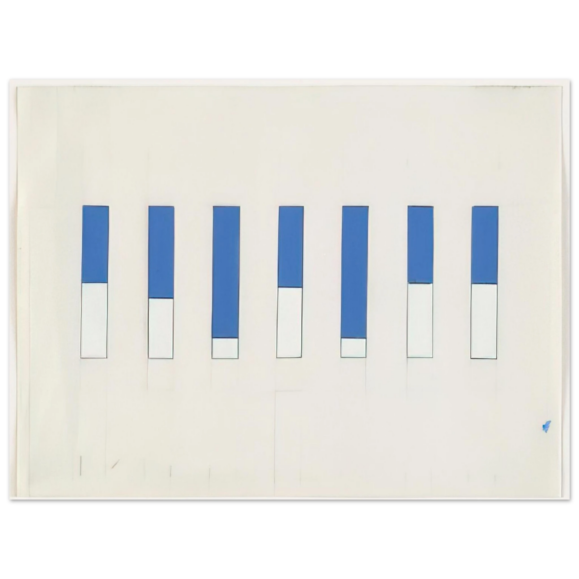 Ellsworth Kelly - Awnings, Avenue Matignon Fine Art Poster - Default Title
