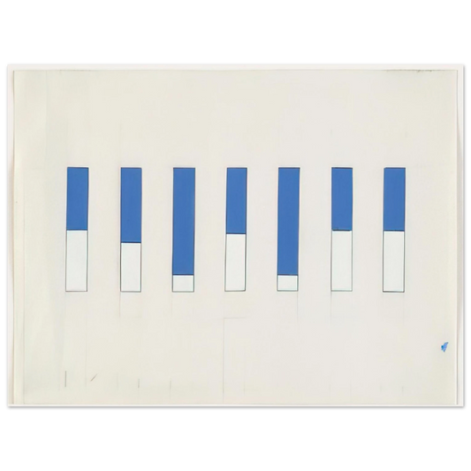 Ellsworth Kelly - Awnings, Avenue Matignon Fine Art Poster - Default Title